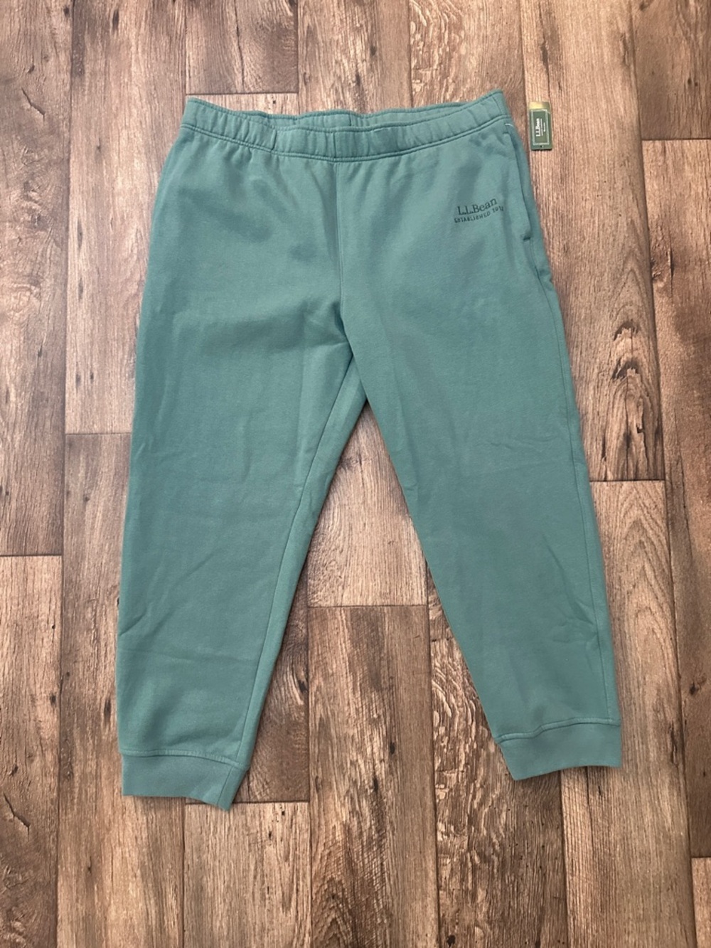 L.L.Bean Activewear Comfy Joggers Men’s Size XL Green